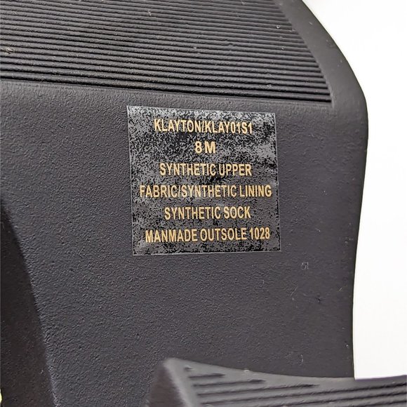 Steve Madden Women Klayton 90's Retro Dolls Chunky Heel Platform Boots Size 8 - Picture 7 of 12